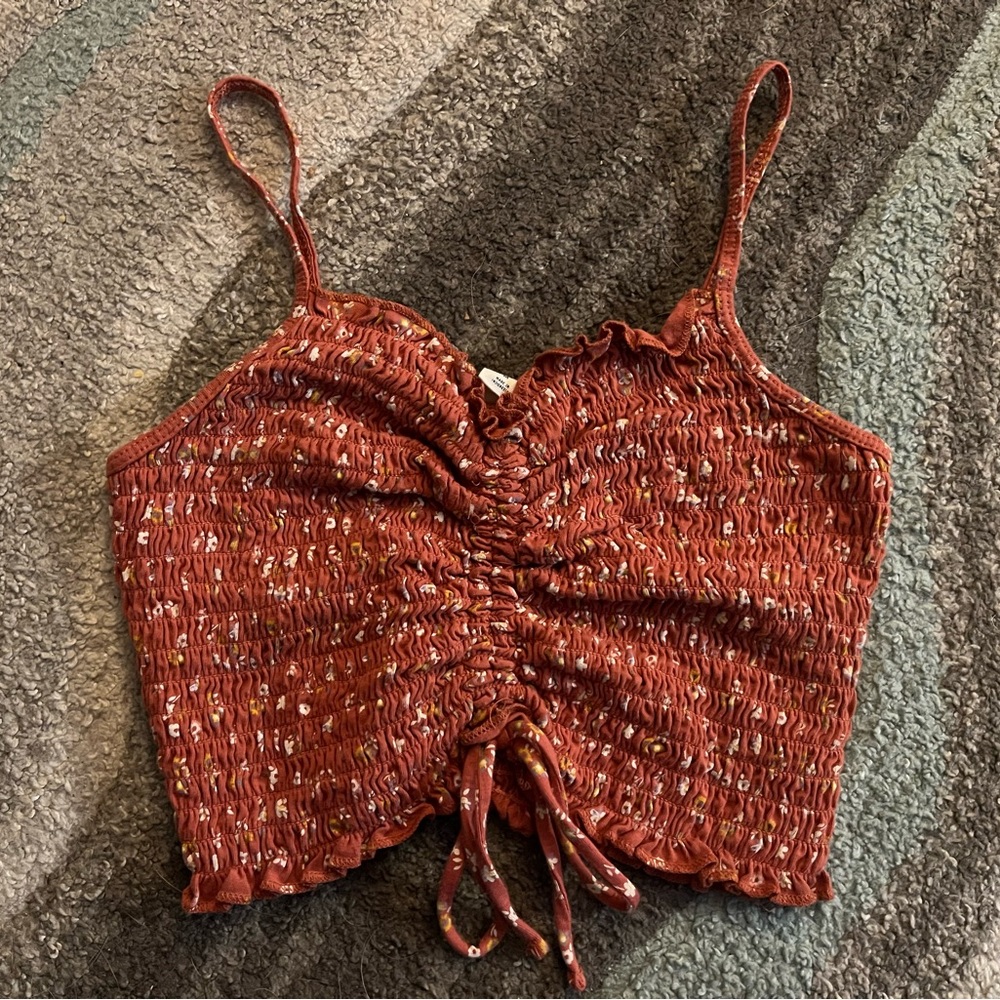 Aeropostale womens cropped tank top